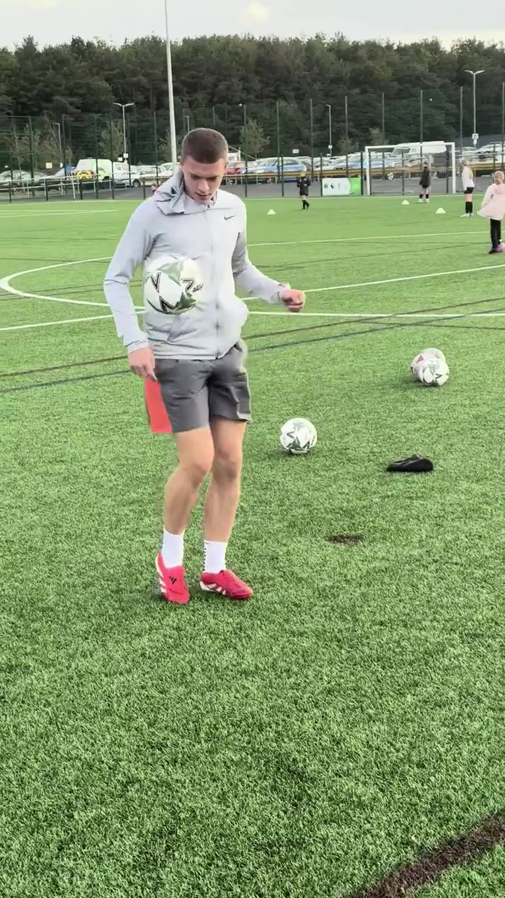 Frame from freestyle ball-work