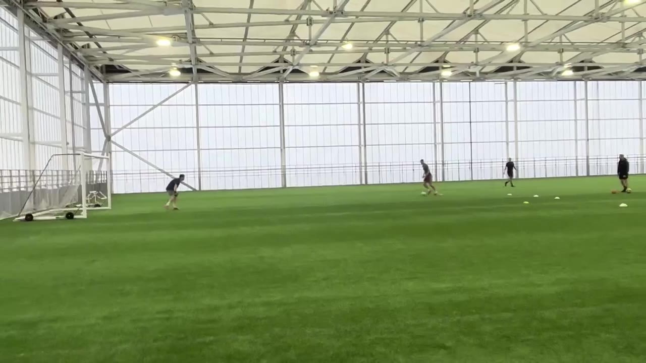 Frame from shooting drill